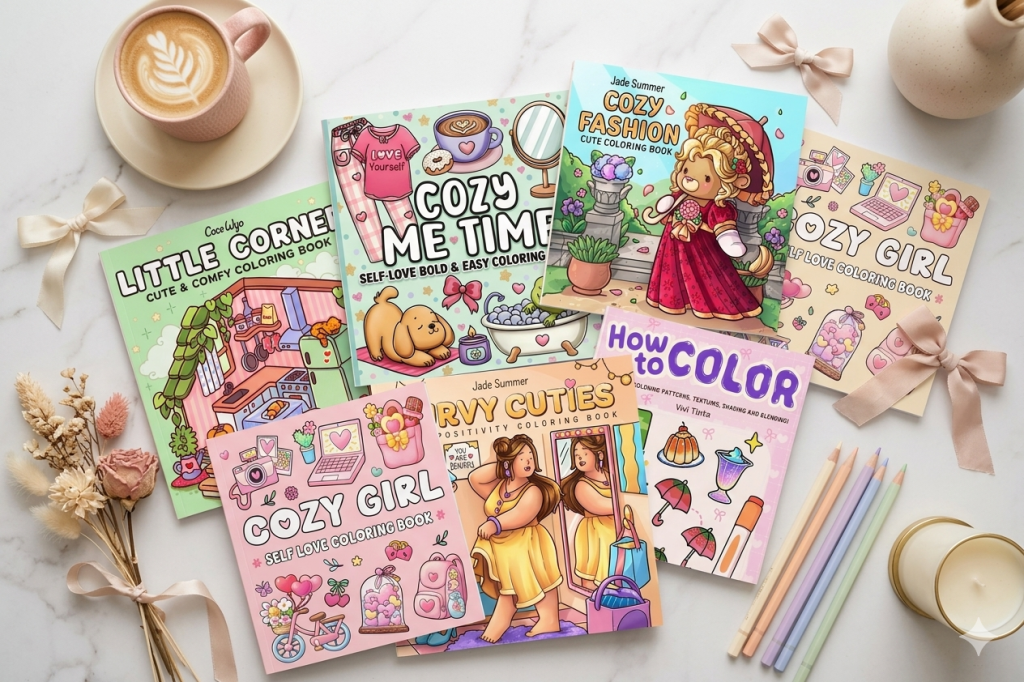 TikTok Trending: Cozy Coloring Books To Relax Your&nbsp;Mind