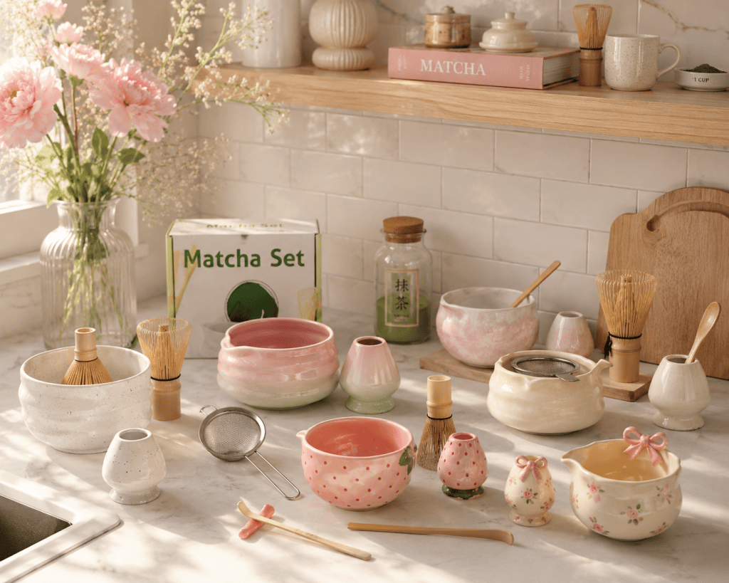 8 Cute Matcha Sets Every Cozy Girl Needs&nbsp;🍵